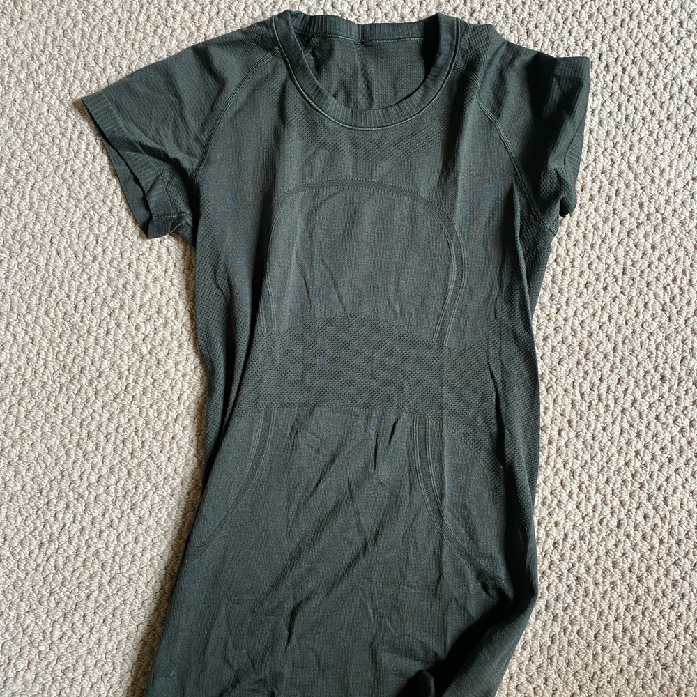 Lululemon swiftly tech short sleeve - Army Green